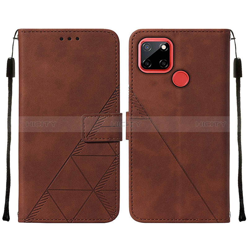 Custodia Portafoglio In Pelle Cover con Supporto Y01B per Realme C12