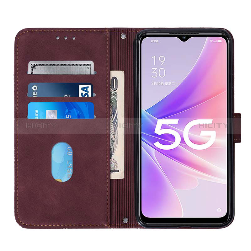 Custodia Portafoglio In Pelle Cover con Supporto Y01B per Realme Q5i 5G