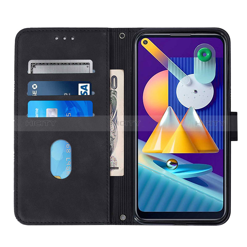 Custodia Portafoglio In Pelle Cover con Supporto Y01B per Samsung Galaxy A11