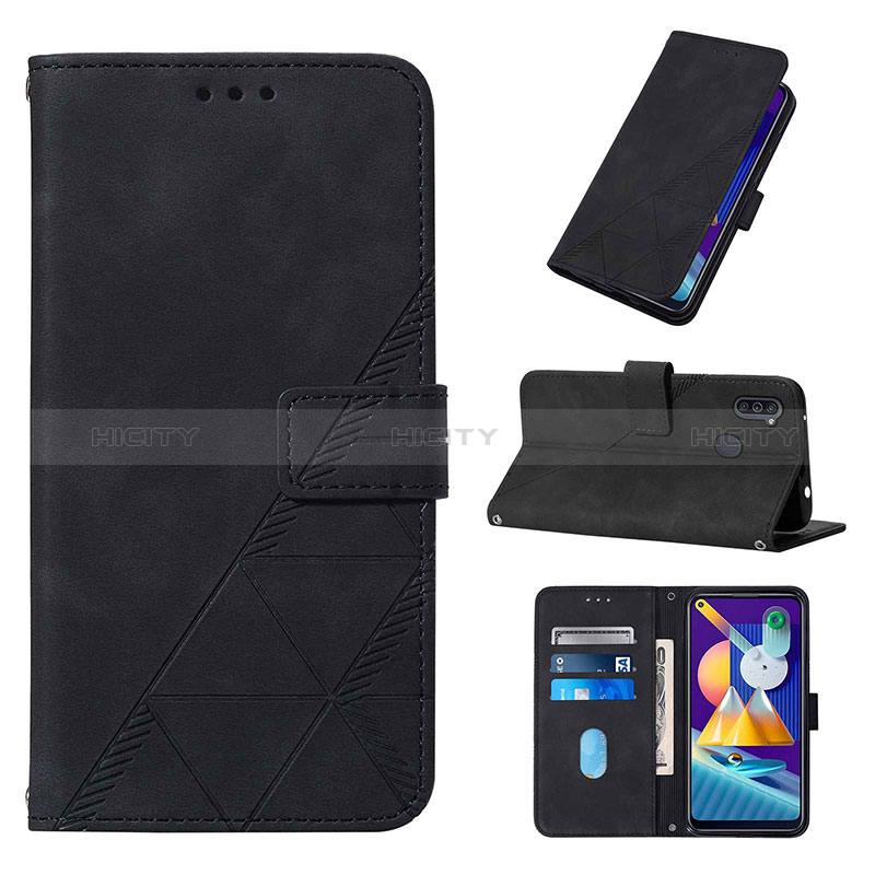 Custodia Portafoglio In Pelle Cover con Supporto Y01B per Samsung Galaxy A11