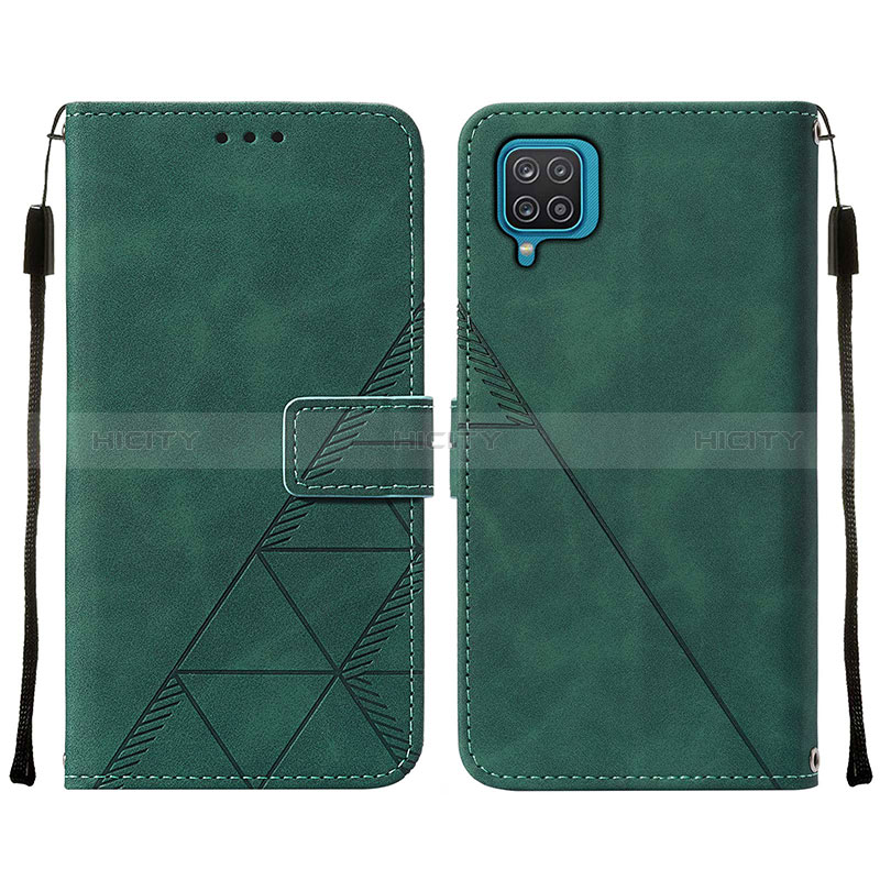 Custodia Portafoglio In Pelle Cover con Supporto Y01B per Samsung Galaxy A12 5G