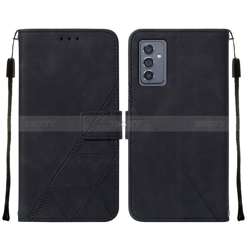 Custodia Portafoglio In Pelle Cover con Supporto Y01B per Samsung Galaxy A15 4G Nero