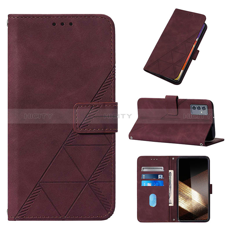 Custodia Portafoglio In Pelle Cover con Supporto Y01B per Samsung Galaxy A15 5G