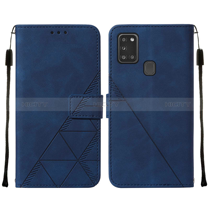 Custodia Portafoglio In Pelle Cover con Supporto Y01B per Samsung Galaxy A21s