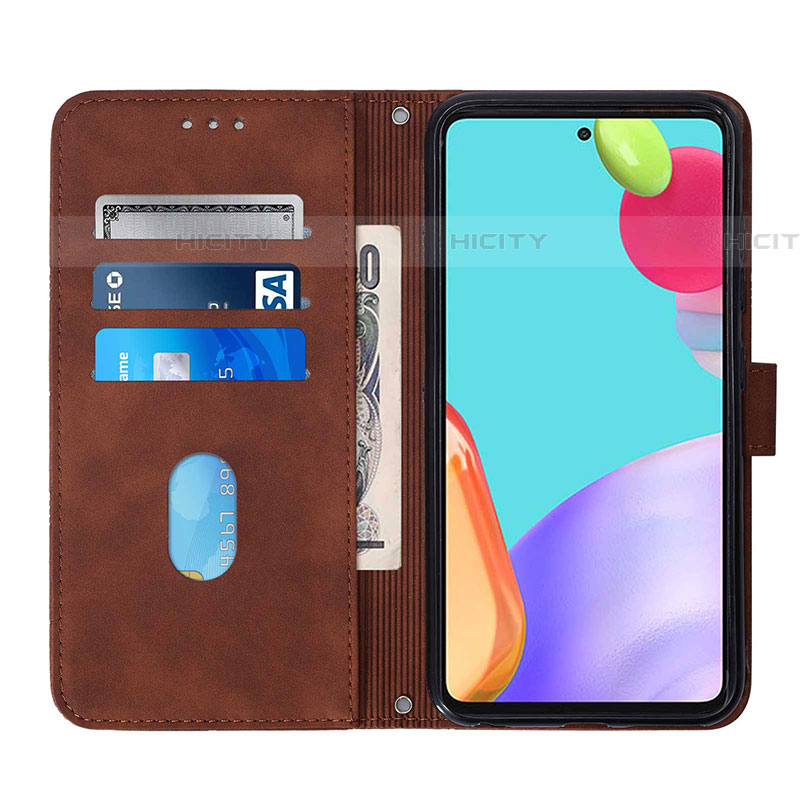 Custodia Portafoglio In Pelle Cover con Supporto Y01B per Samsung Galaxy A52 4G