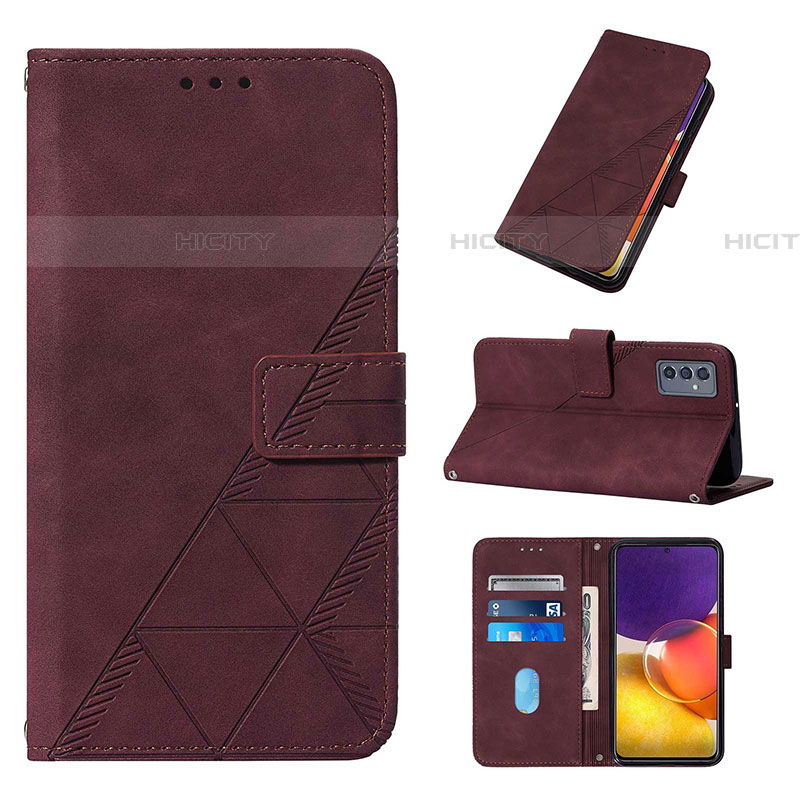 Custodia Portafoglio In Pelle Cover con Supporto Y01B per Samsung Galaxy A54 5G