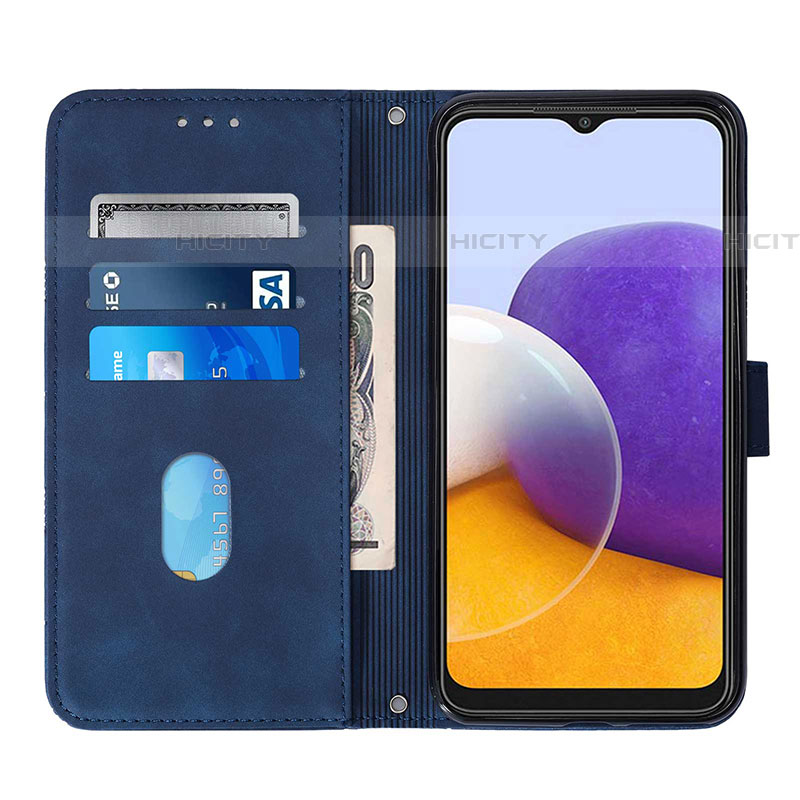 Custodia Portafoglio In Pelle Cover con Supporto Y01B per Samsung Galaxy F42 5G