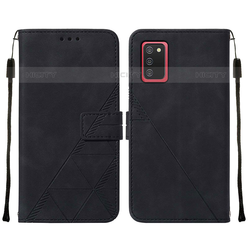 Custodia Portafoglio In Pelle Cover con Supporto Y01B per Samsung Galaxy M02s