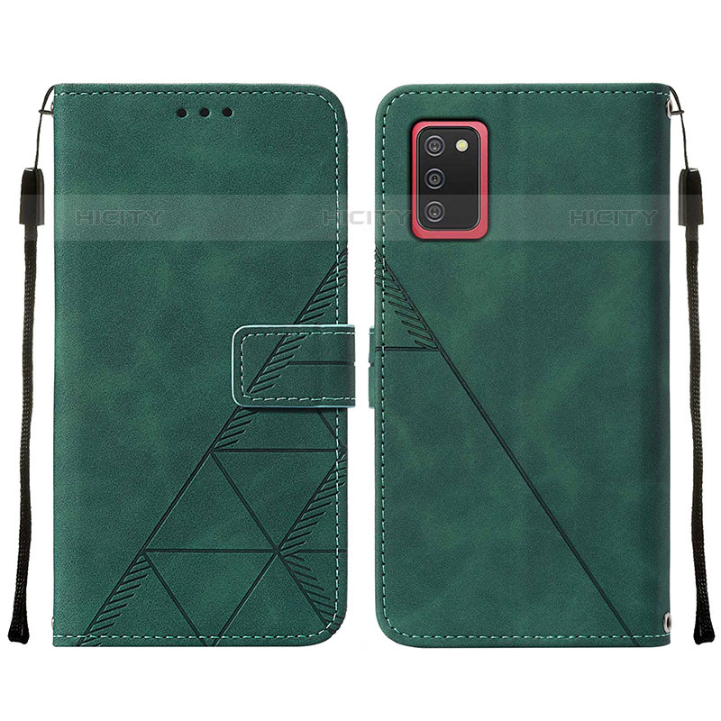 Custodia Portafoglio In Pelle Cover con Supporto Y01B per Samsung Galaxy M02s