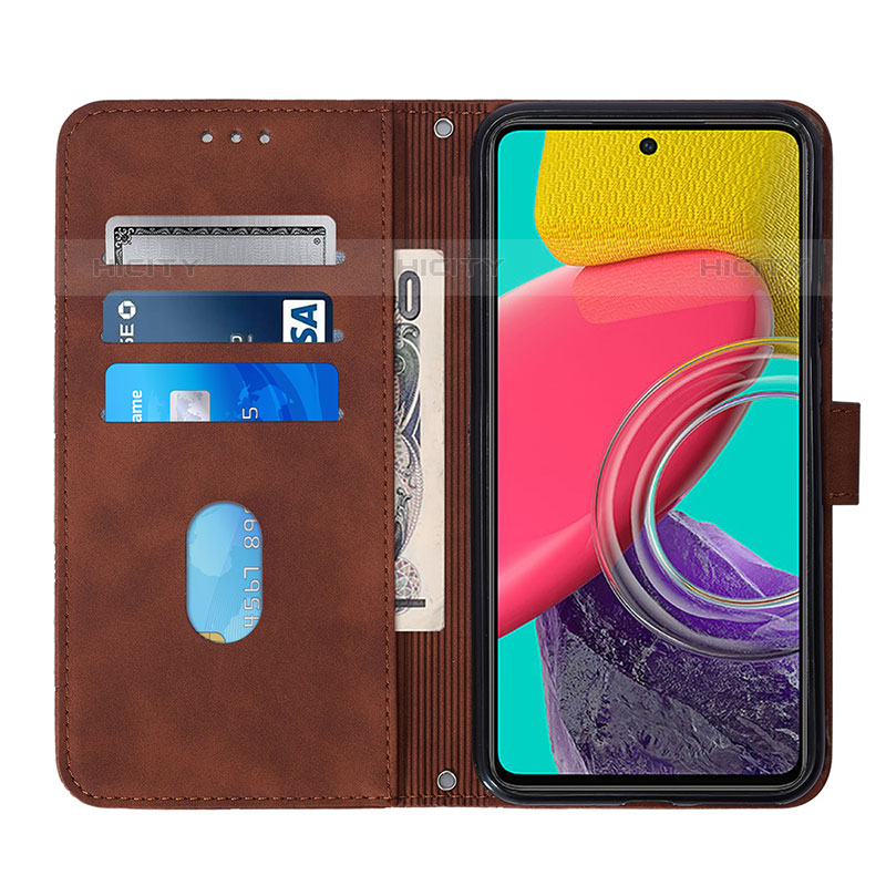 Custodia Portafoglio In Pelle Cover con Supporto Y01B per Samsung Galaxy M33 5G