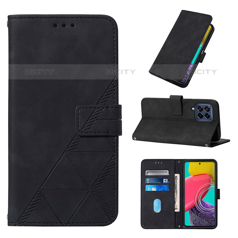 Custodia Portafoglio In Pelle Cover con Supporto Y01B per Samsung Galaxy M53 5G