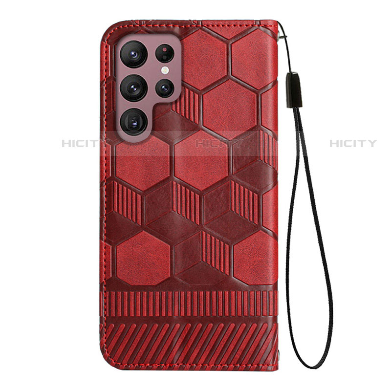 Custodia Portafoglio In Pelle Cover con Supporto Y01B per Samsung Galaxy S23 Ultra 5G