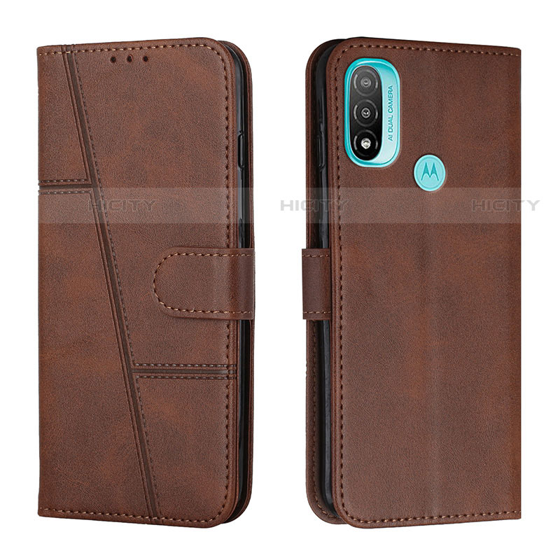 Custodia Portafoglio In Pelle Cover con Supporto Y01X per Motorola Moto E20