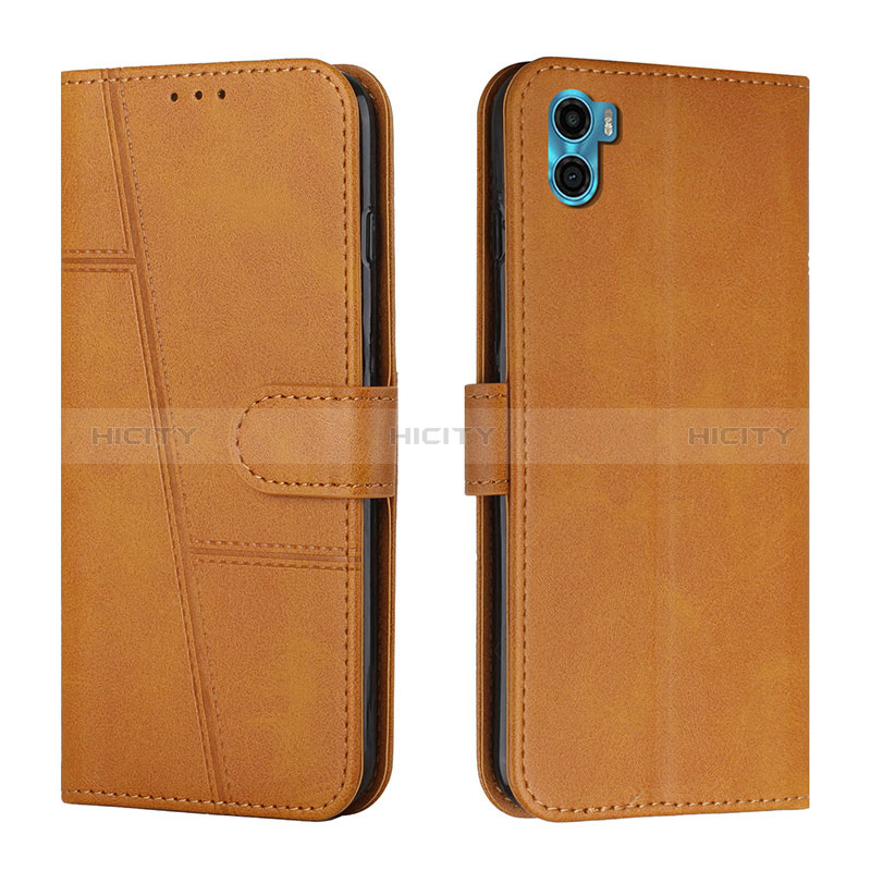 Custodia Portafoglio In Pelle Cover con Supporto Y01X per Motorola Moto E22S