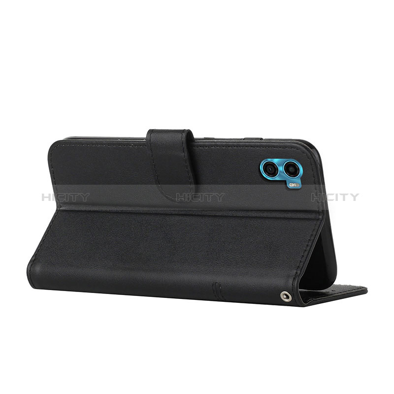 Custodia Portafoglio In Pelle Cover con Supporto Y01X per Motorola Moto E22S