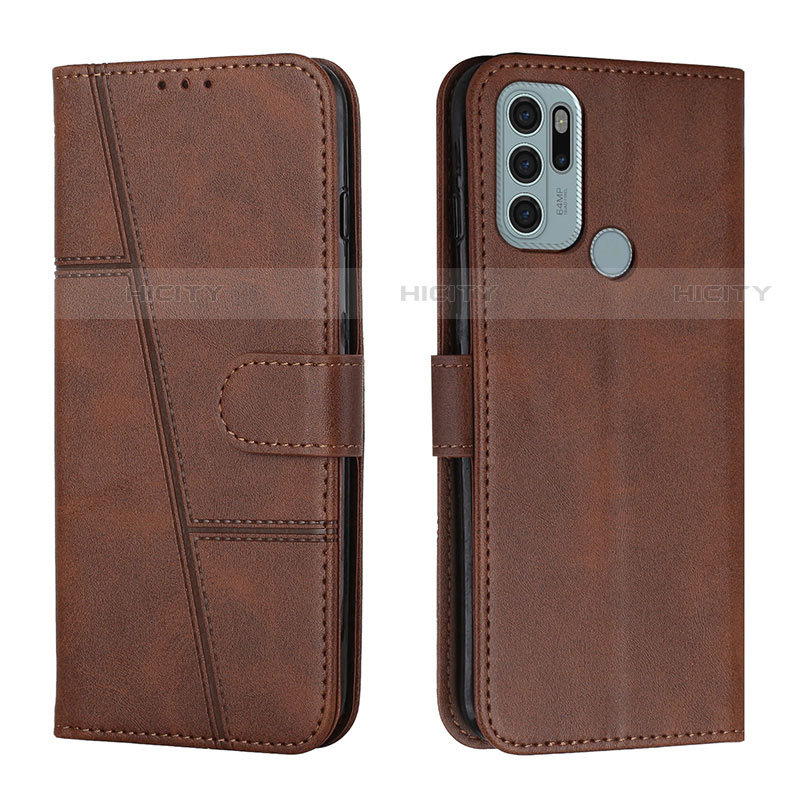 Custodia Portafoglio In Pelle Cover con Supporto Y01X per Motorola Moto G60s