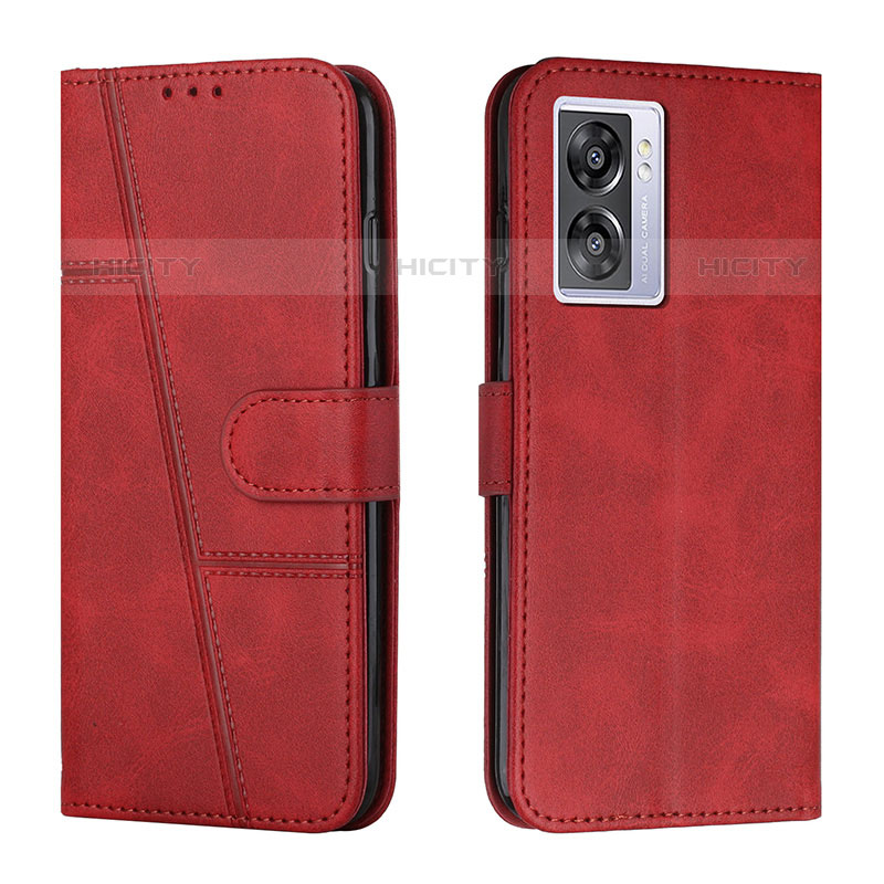 Custodia Portafoglio In Pelle Cover con Supporto Y01X per OnePlus Nord N300 5G Rosso