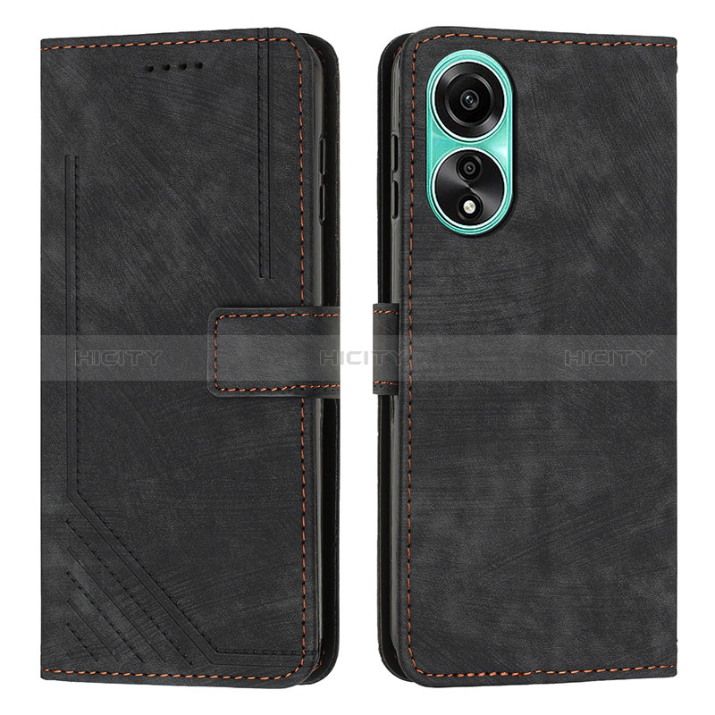 Custodia Portafoglio In Pelle Cover con Supporto Y01X per Oppo A38