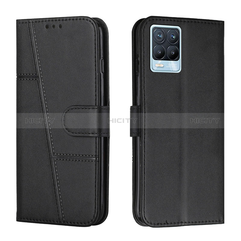 Custodia Portafoglio In Pelle Cover con Supporto Y01X per Realme 8 4G Nero