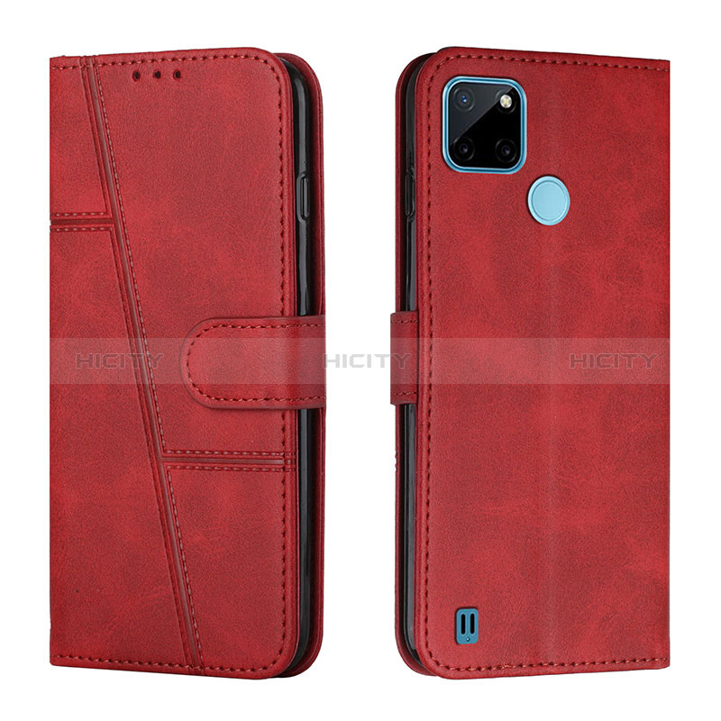 Custodia Portafoglio In Pelle Cover con Supporto Y01X per Realme C25Y India