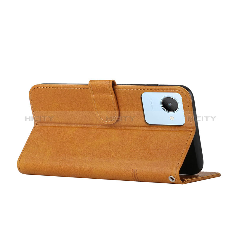 Custodia Portafoglio In Pelle Cover con Supporto Y01X per Realme C30