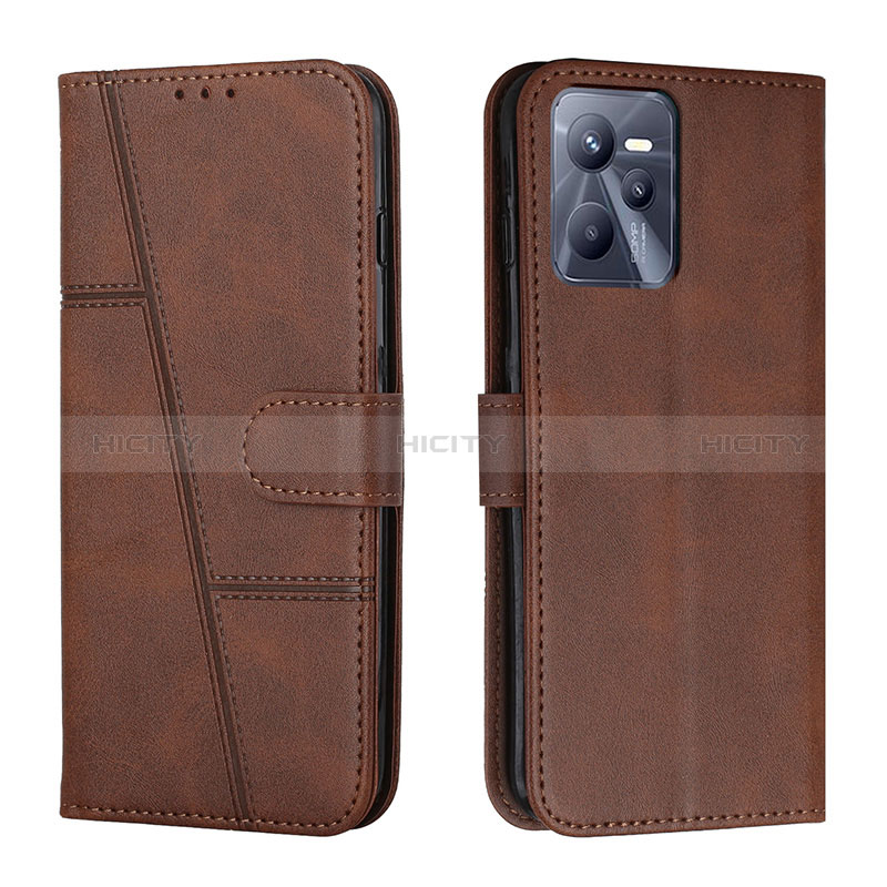 Custodia Portafoglio In Pelle Cover con Supporto Y01X per Realme C35