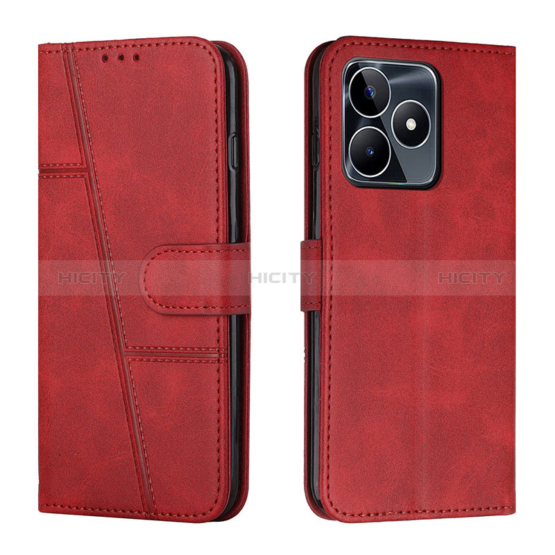 Custodia Portafoglio In Pelle Cover con Supporto Y01X per Realme C51