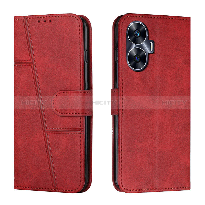 Custodia Portafoglio In Pelle Cover con Supporto Y01X per Realme C55