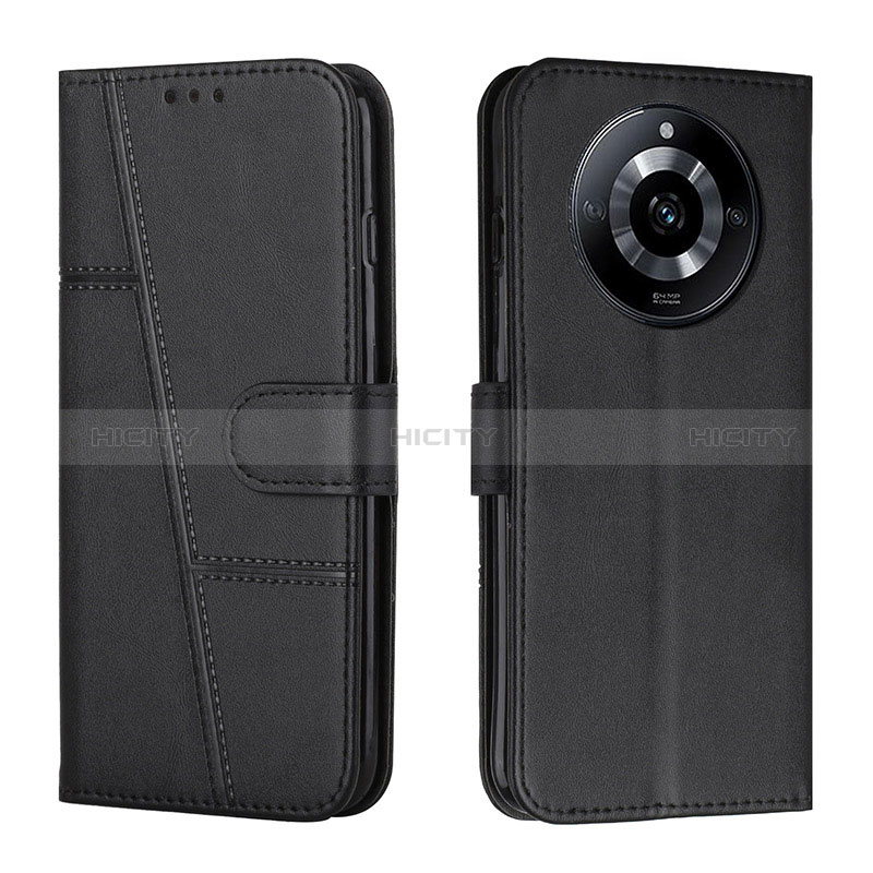 Custodia Portafoglio In Pelle Cover con Supporto Y01X per Realme Narzo 60 5G Nero