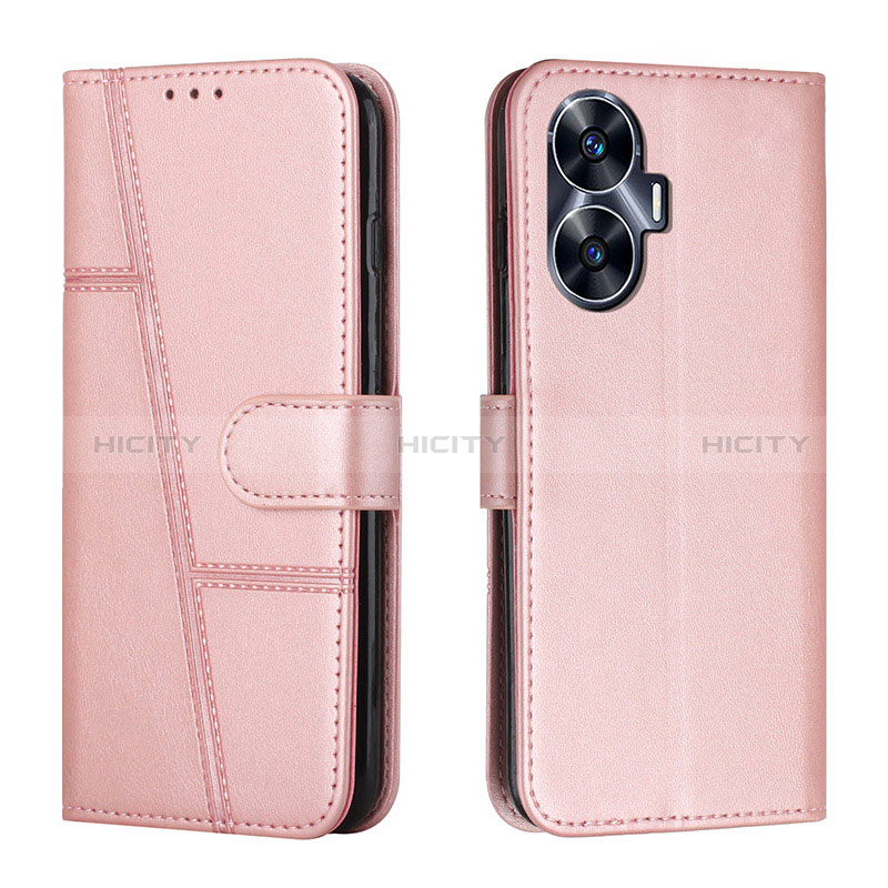 Custodia Portafoglio In Pelle Cover con Supporto Y01X per Realme Narzo N55