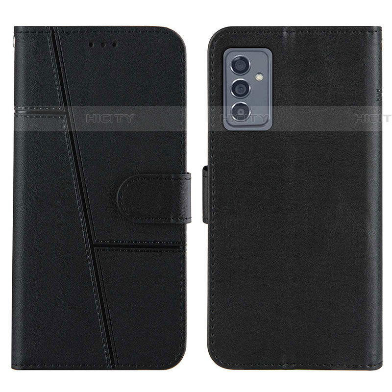 Custodia Portafoglio In Pelle Cover con Supporto Y01X per Samsung Galaxy A05s Nero