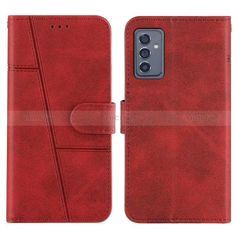 Custodia Portafoglio In Pelle Cover con Supporto Y01X per Samsung Galaxy A15 LTE Rosso