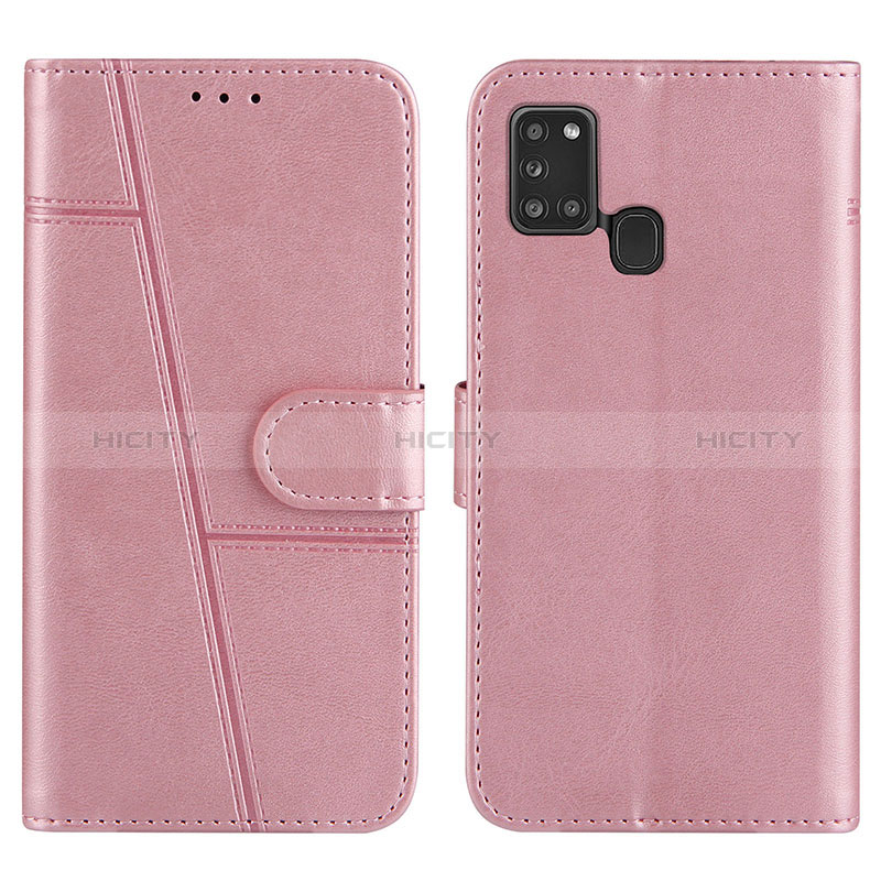 Custodia Portafoglio In Pelle Cover con Supporto Y01X per Samsung Galaxy A21s