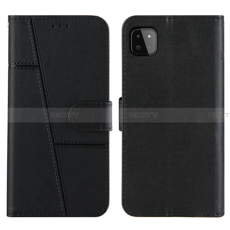 Custodia Portafoglio In Pelle Cover con Supporto Y01X per Samsung Galaxy A22 5G Nero