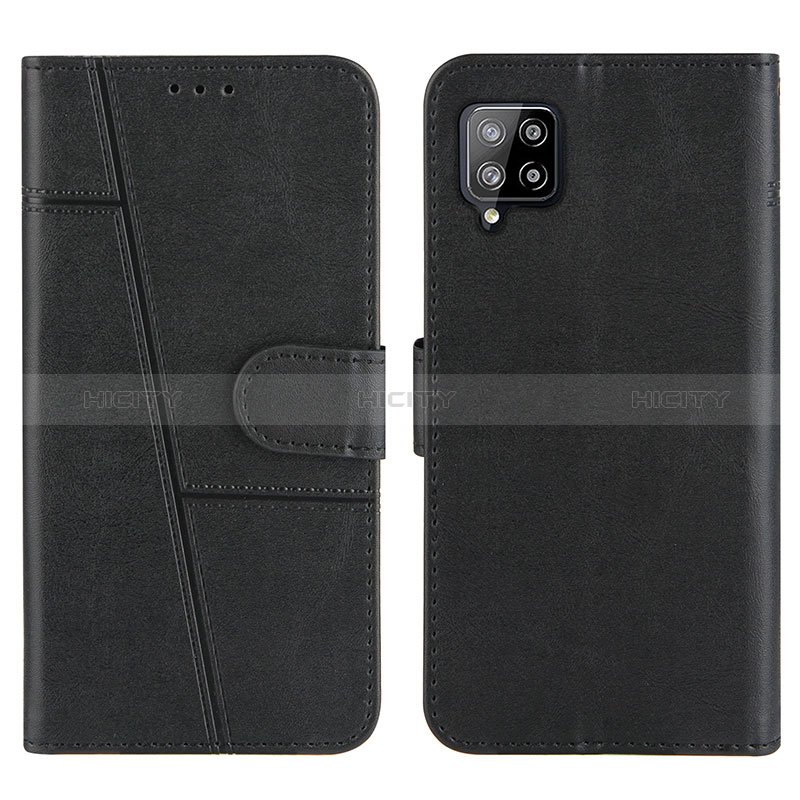 Custodia Portafoglio In Pelle Cover con Supporto Y01X per Samsung Galaxy A42 5G Nero