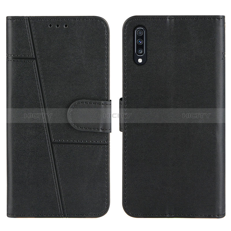 Custodia Portafoglio In Pelle Cover con Supporto Y01X per Samsung Galaxy A50 Nero