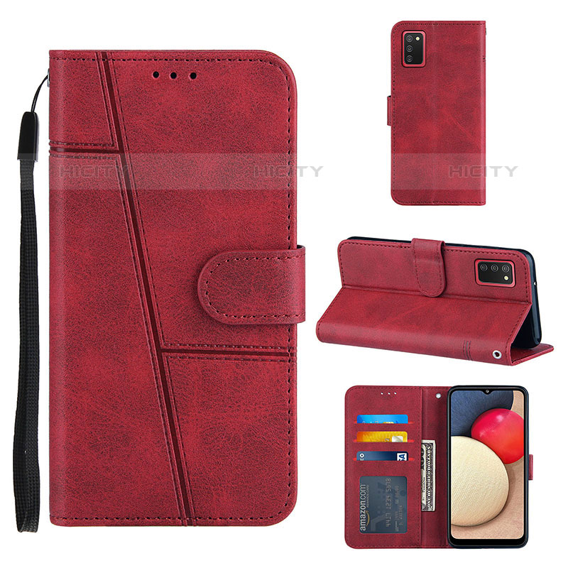 Custodia Portafoglio In Pelle Cover con Supporto Y01X per Samsung Galaxy M02s