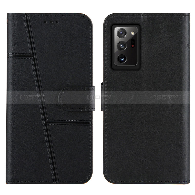 Custodia Portafoglio In Pelle Cover con Supporto Y01X per Samsung Galaxy Note 20 Ultra 5G Nero