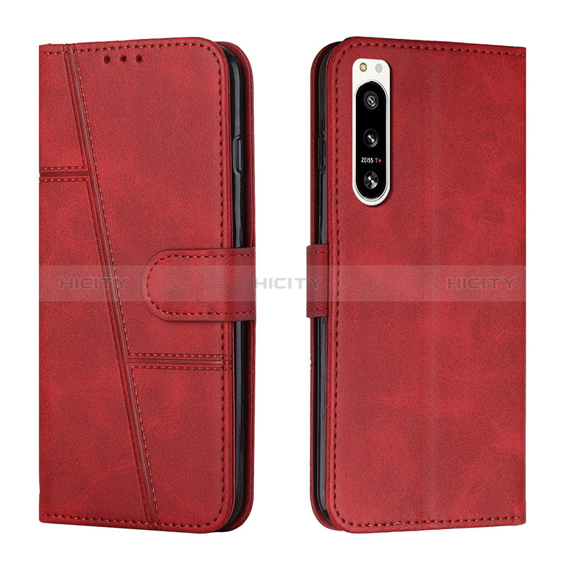 Custodia Portafoglio In Pelle Cover con Supporto Y01X per Sony Xperia 5 IV