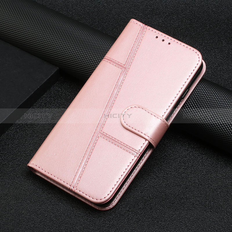 Custodia Portafoglio In Pelle Cover con Supporto Y01X per Xiaomi Mi 13 Pro 5G Oro Rosa