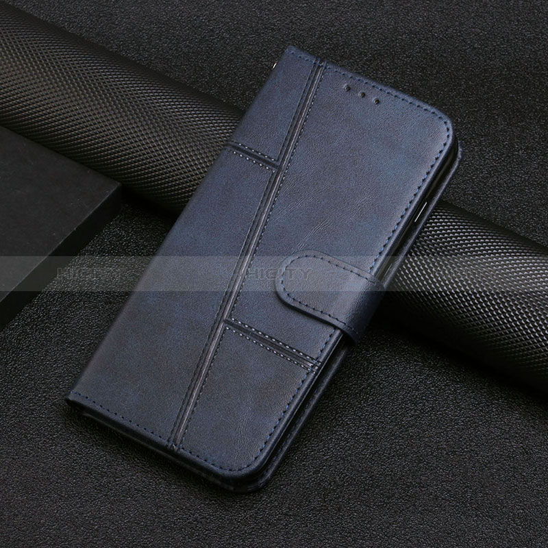 Custodia Portafoglio In Pelle Cover con Supporto Y01X per Xiaomi Poco F5 Pro 5G Blu