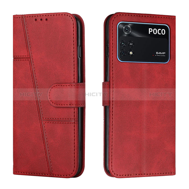 Custodia Portafoglio In Pelle Cover con Supporto Y01X per Xiaomi Poco M4 Pro 4G