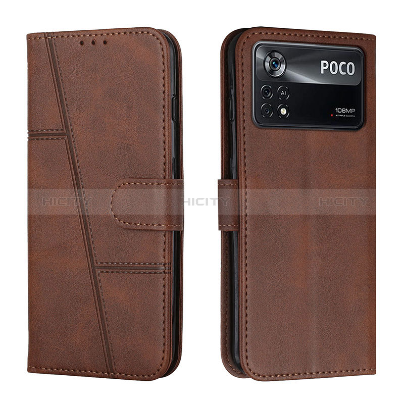 Custodia Portafoglio In Pelle Cover con Supporto Y01X per Xiaomi Poco X4 Pro 5G