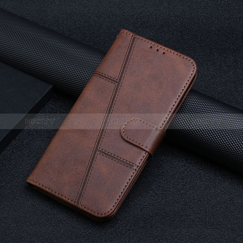 Custodia Portafoglio In Pelle Cover con Supporto Y01X per Xiaomi Redmi 11A 4G Marrone