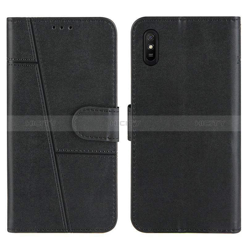 Custodia Portafoglio In Pelle Cover con Supporto Y01X per Xiaomi Redmi 9AT Nero