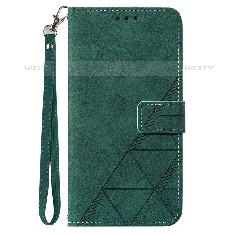 Custodia Portafoglio In Pelle Cover con Supporto Y02B per Google Pixel 8 5G Verde