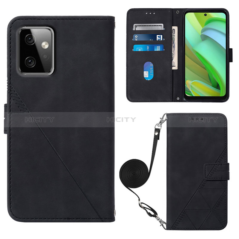 Custodia Portafoglio In Pelle Cover con Supporto Y02B per Motorola Moto G Power 5G (2023)