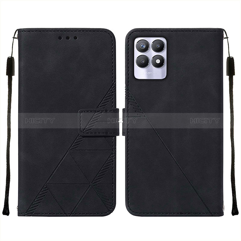 Custodia Portafoglio In Pelle Cover con Supporto Y02B per Realme 8i