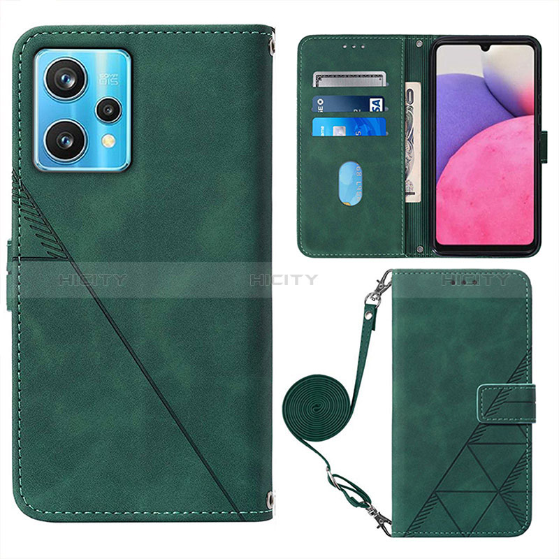 Custodia Portafoglio In Pelle Cover con Supporto Y02B per Realme 9 4G