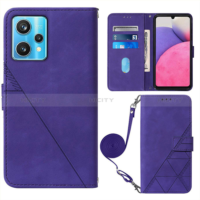 Custodia Portafoglio In Pelle Cover con Supporto Y02B per Realme 9 4G